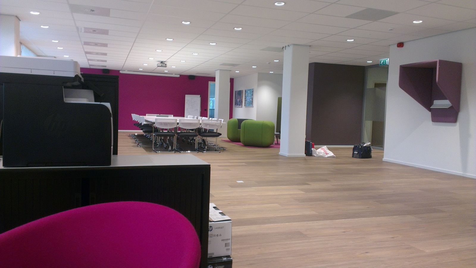 Verbouwd kantoor door Ron Giling